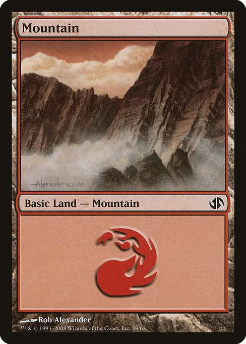 Mountain · Duel Decks: Jace vs. Chandra 59/64