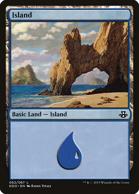 Island · Duel Decks: Elspeth vs. Kiora 62/67