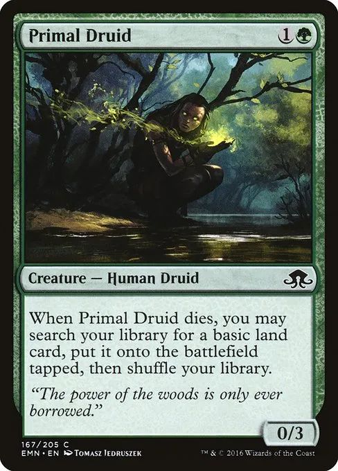 Primal Druid · Eldritch Moon 167/208