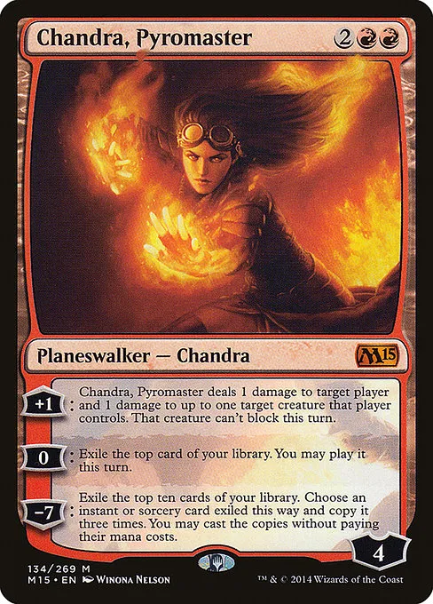 Chandra, Pyromaster · Magic 2015 134/284