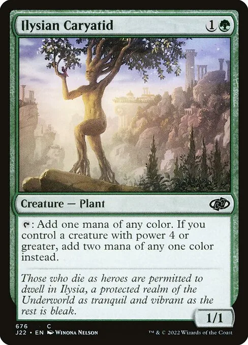 Ilysian Caryatid · Jumpstart 2022 676/835