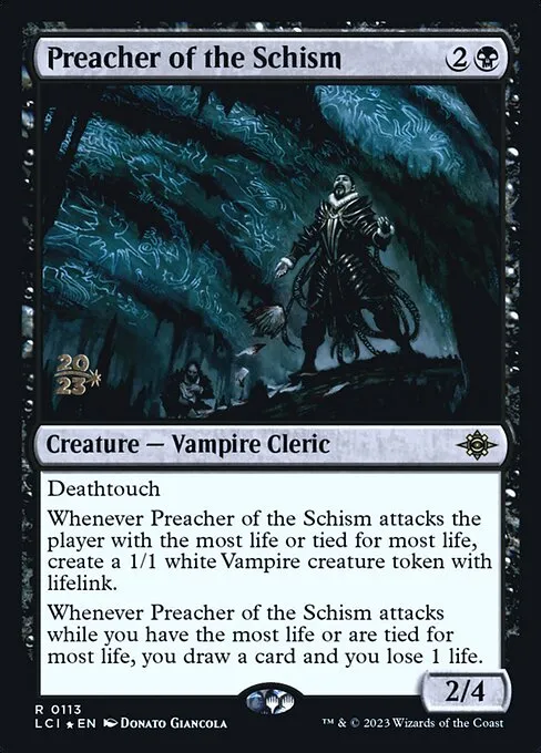 Preacher of the Schism · The Lost Caverns of Ixalan Promos 113s/136