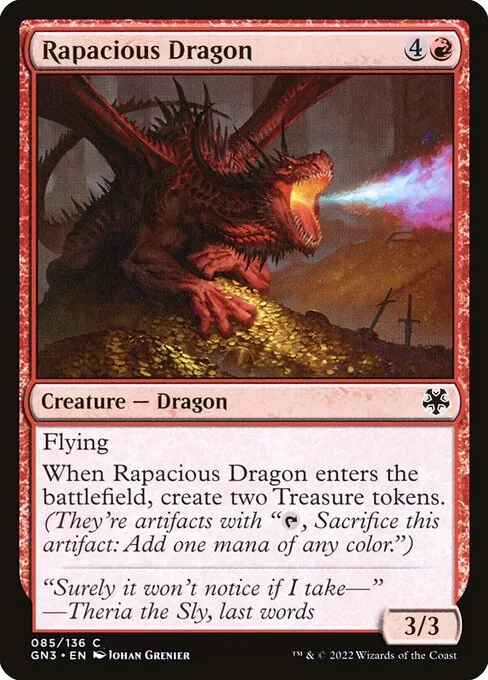 Rapacious Dragon · Game Night: Free-for-All 85/135