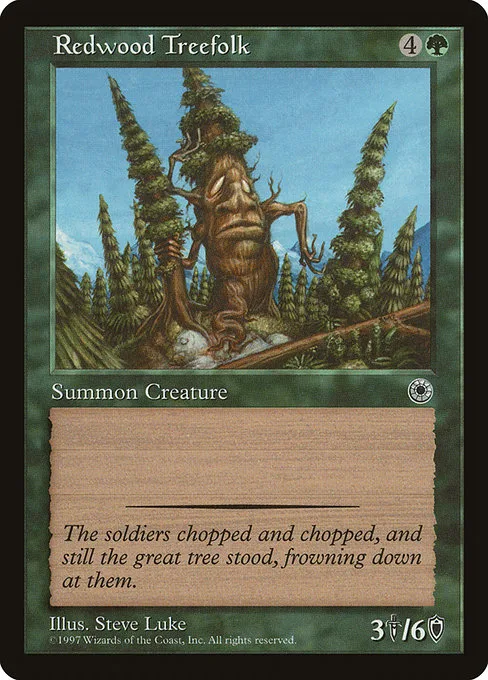 Redwood Treefolk · Portal 183/257