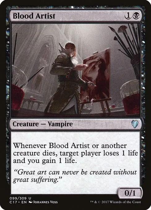 Blood Artist · Commander 2017 99/309