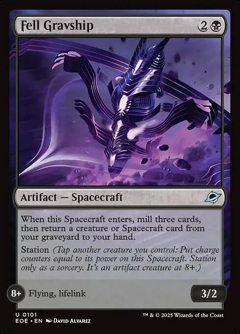 Fell Gravship · Edge of Eternities 101/400