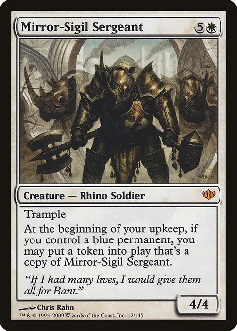 Mirror-Sigil Sergeant · Conflux 12/145