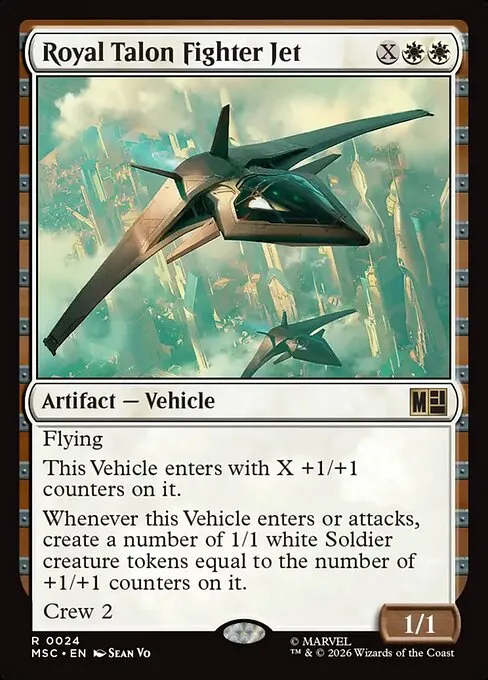 Royal Talon Fighter Jet · Marvel Super Heroes Commander 24/9