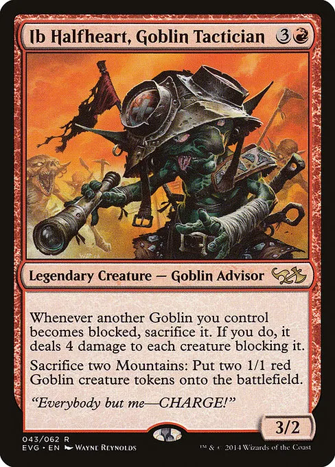 Ib Halfheart, Goblin Tactician · Duel Decks Anthology: Elves vs. Goblins 43/62