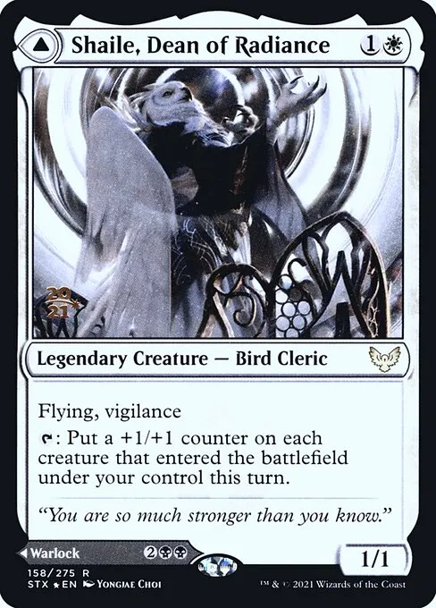 Shaile, Dean of Radiance // Embrose, Dean of Shadow · Strixhaven: School of Mages Promos 158s/164
