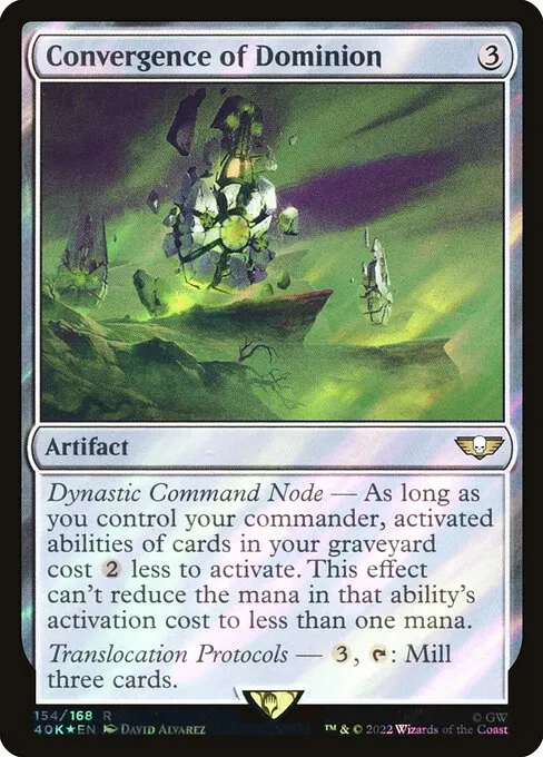 Convergence of Dominion · Warhammer 40,000 Commander 154★/617