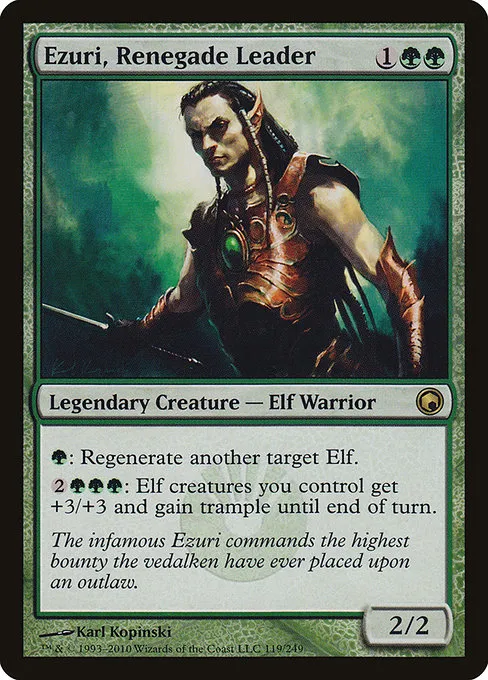 Ezuri, Renegade Leader · Scars of Mirrodin 119/249