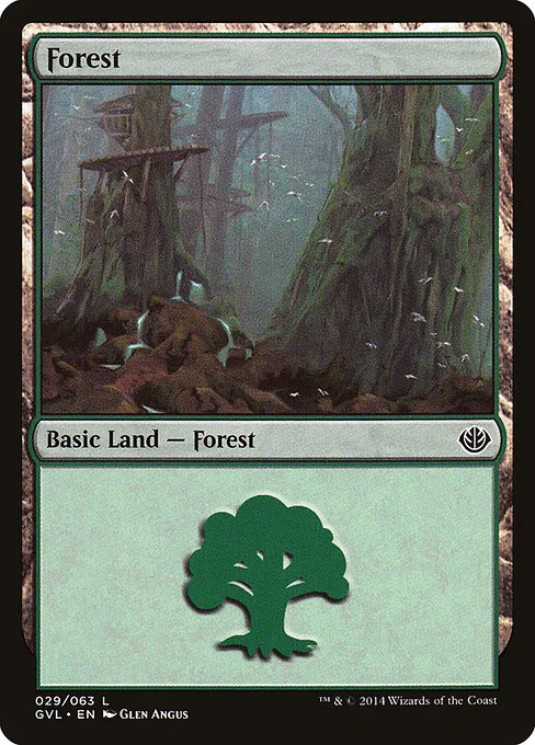 Forest · Duel Decks Anthology: Garruk vs. Liliana 29/63