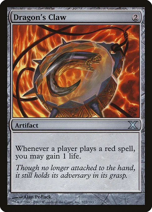 Dragon's Claw · Tenth Edition 322/510