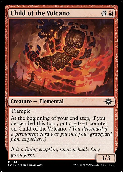 Child of the Volcano · The Lost Caverns of Ixalan 140/416