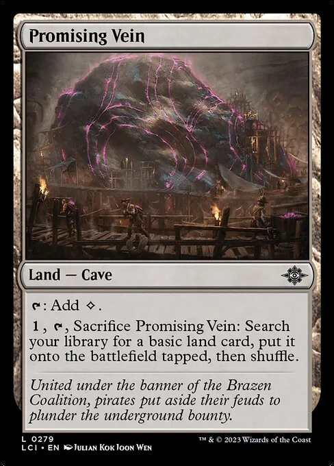 Promising Vein · The Lost Caverns of Ixalan 279/416