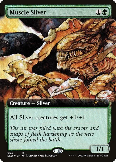 Muscle Sliver · Secret Lair Drop 653/2547