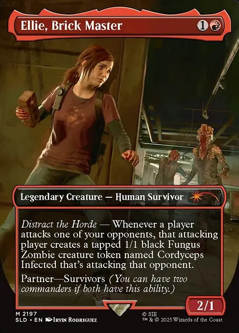 Ellie, Brick Master · Secret Lair Drop 2197/2547