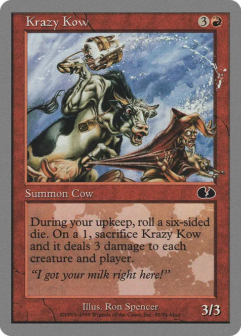 Krazy Kow · Unglued 48/88