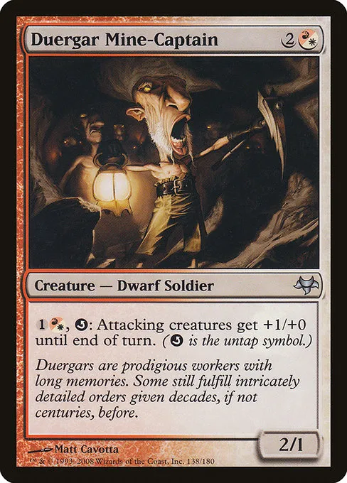 Duergar Mine-Captain · Eventide 138/180