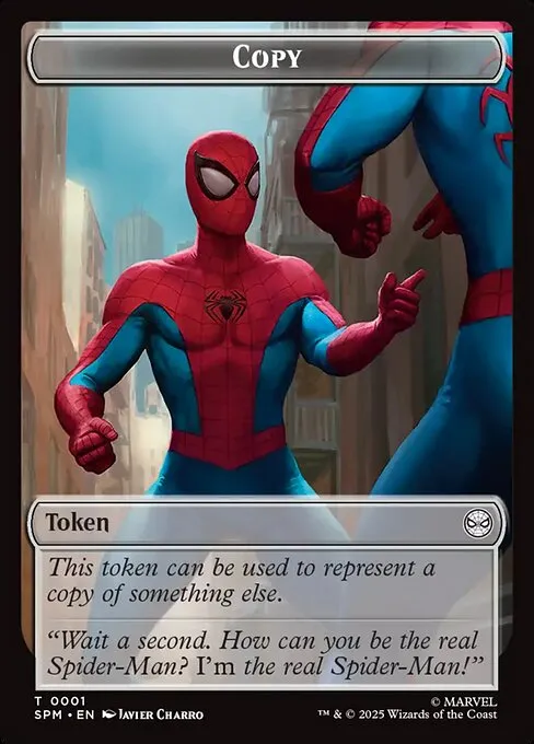 Copy · Marvel's Spider-Man Tokens 1/7