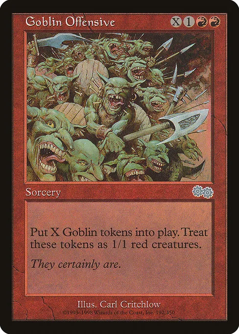 Goblin Offensive · Urza's Saga 192/357
