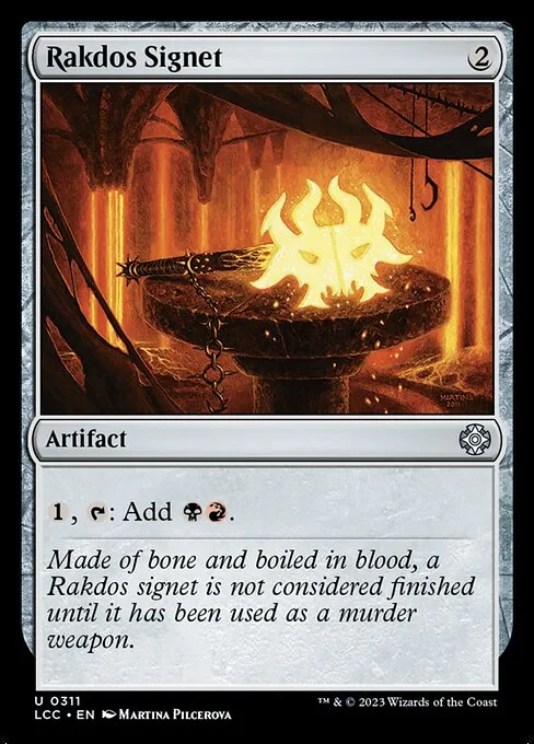 Rakdos Signet · The Lost Caverns of Ixalan Commander 311/370
