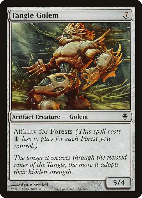 Tangle Golem · Darksteel 151/165