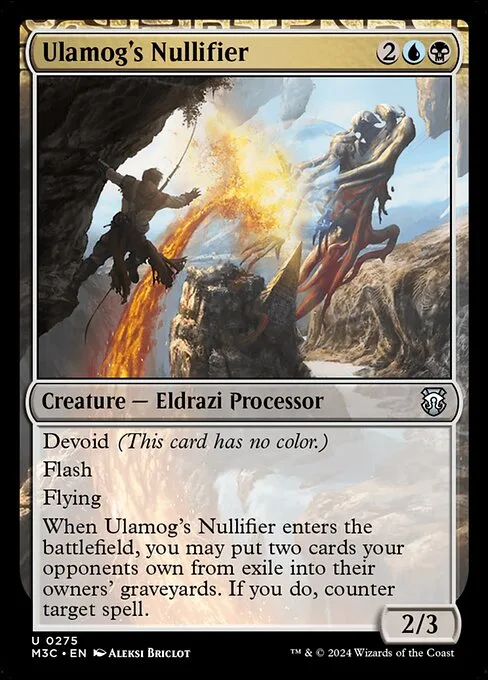 Ulamog's Nullifier · Modern Horizons 3 Commander 275/398