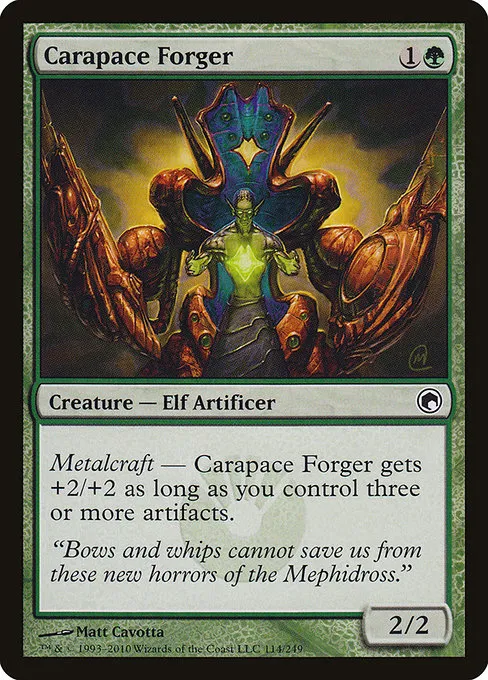 Carapace Forger · Scars of Mirrodin 114/249
