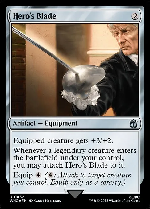 Hero's Blade · Doctor Who 832/1178