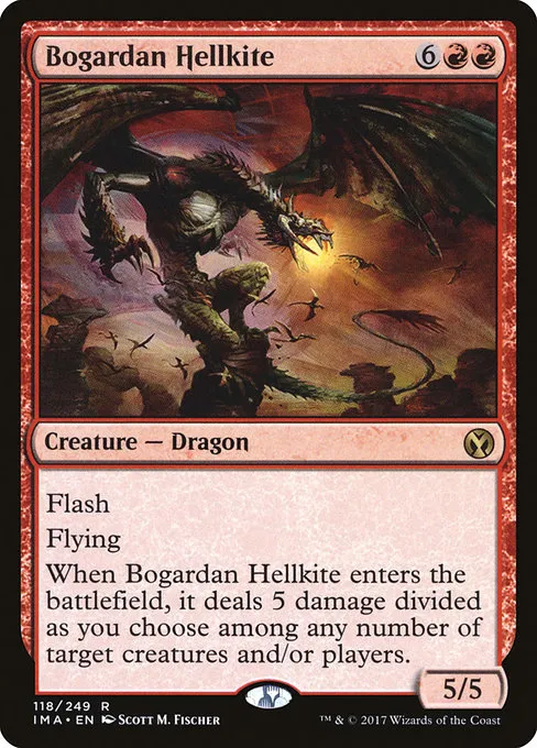 Bogardan Hellkite · Iconic Masters 118/249