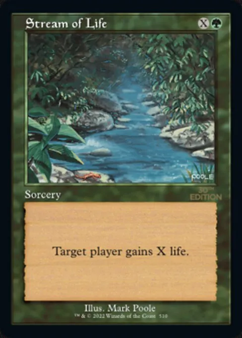 Stream of Life · 30th Anniversary Edition 510/594