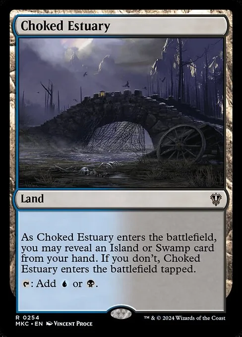 Choked Estuary · Murders at Karlov Manor Commander 254/358