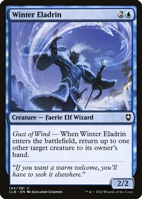 Winter Eladrin · Commander Legends: Battle for Baldur's Gate 104/936