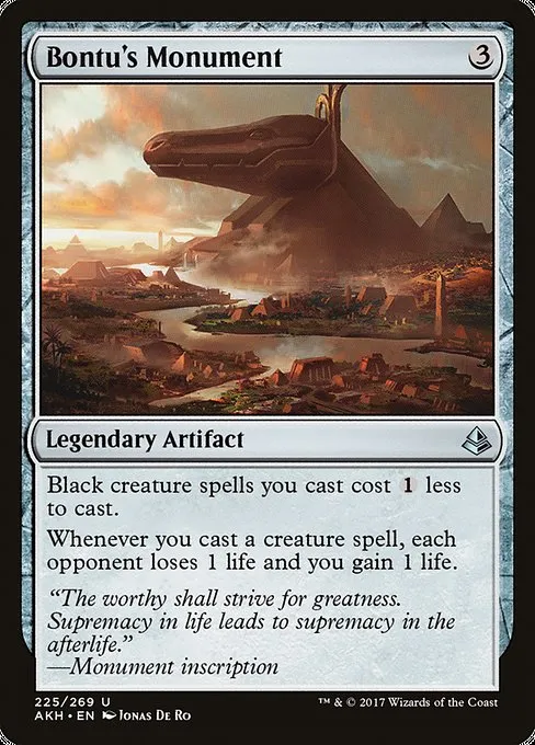 Bontu's Monument · Amonkhet 225/287