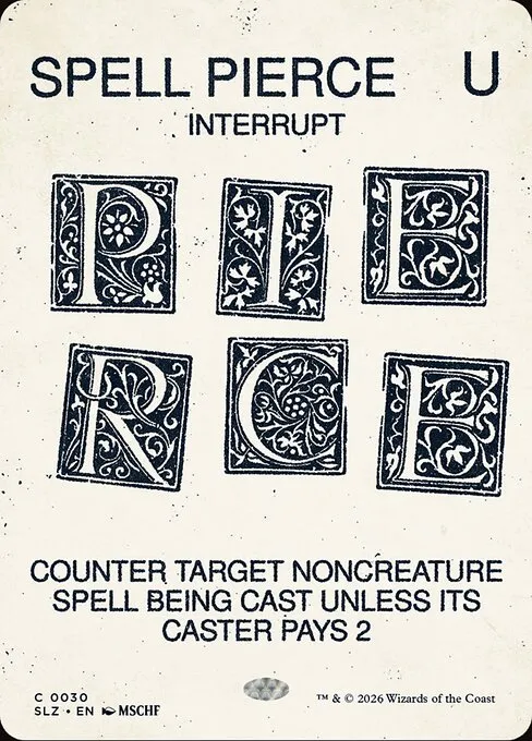 Spell Pierce · The Zeta Set 30/21