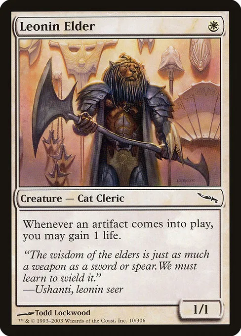 Leonin Elder · Mirrodin 10/306
