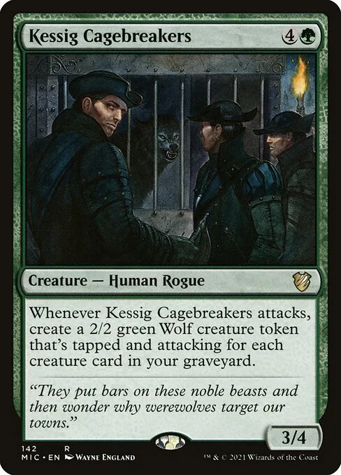 Kessig Cagebreakers · Midnight Hunt Commander 142/187