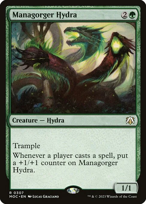 Managorger Hydra · March of the Machine Commander 307/450