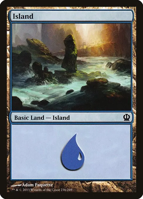 Island · Theros 236/249