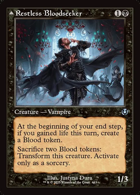 Restless Bloodseeker // Bloodsoaked Reveler · Innistrad Remastered 463/495