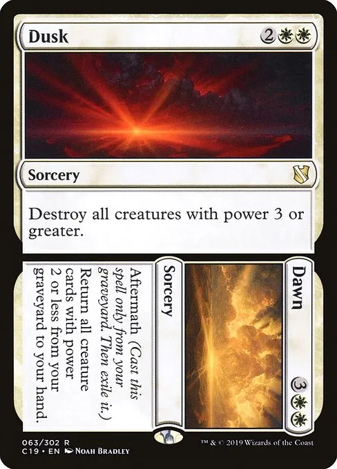 Dusk // Dawn · Commander 2019 63/302