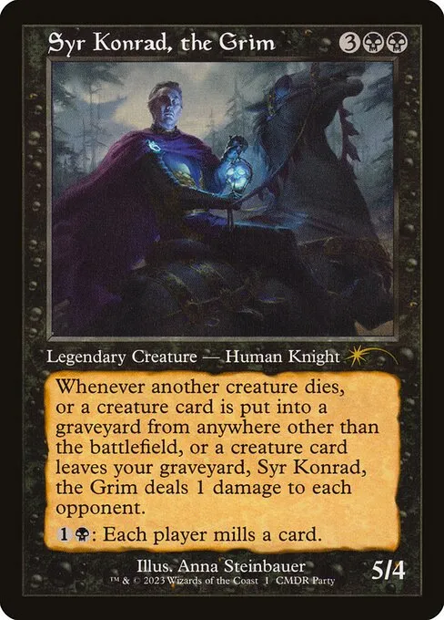 Syr Konrad, the Grim · Wizards Play Network 2023 5/11
