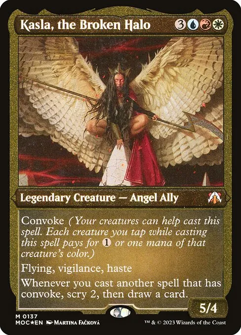 Kasla, the Broken Halo · March of the Machine Commander 137/450