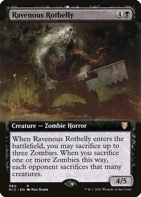 Ravenous Rotbelly · Midnight Hunt Commander 60/187