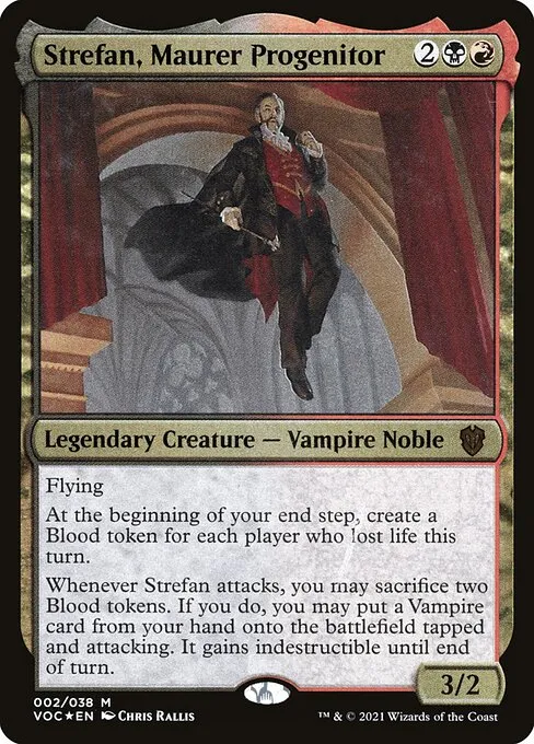 Strefan, Maurer Progenitor · Crimson Vow Commander Display Commanders 2/2