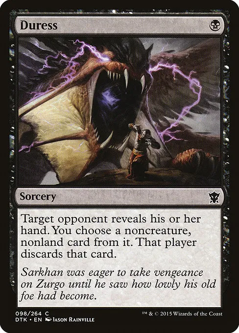 Duress · Dragons of Tarkir 98/264