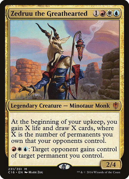 Zedruu the Greathearted · Commander 2016 231/351