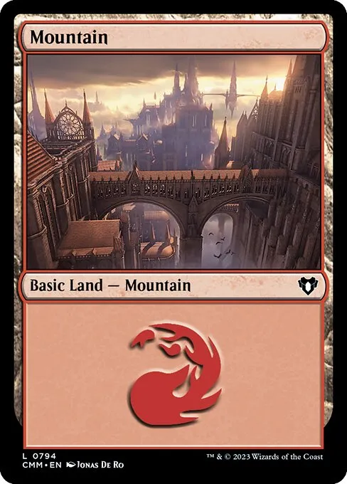 Mountain · Commander Masters 794/1067